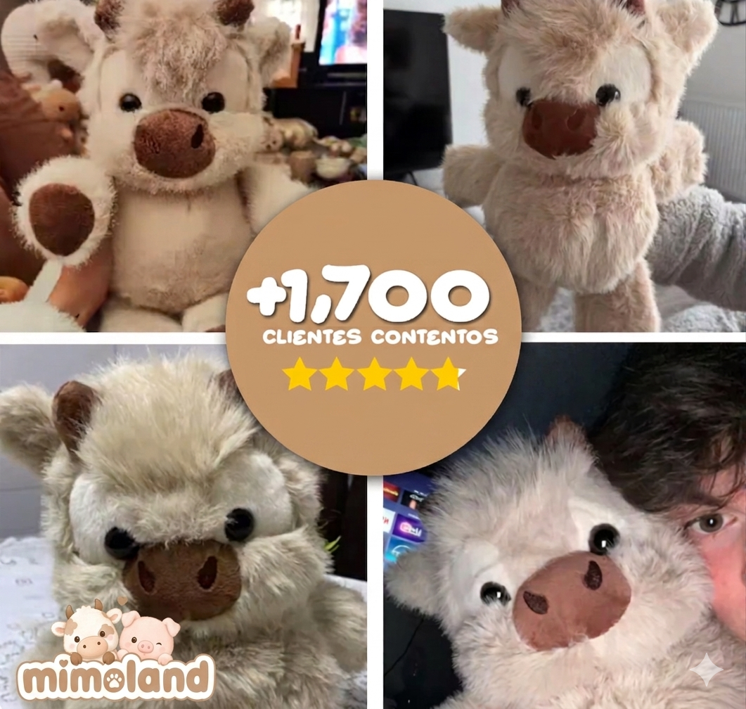 Peluche Moki El Peluche que corre a tus brazos